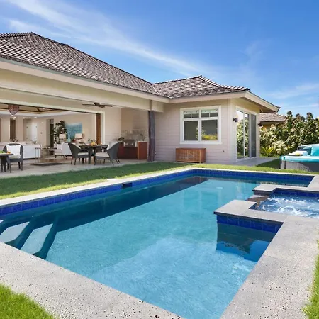 Blue Lagoon Single Level 4Br Kamilo Home With Pool And Cottage